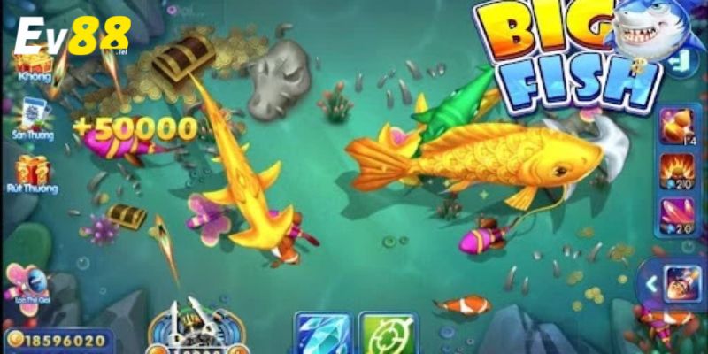 App Bắn Cá Kiếm Tiền EV88 - Cách Kiếm Tiền Dễ Dàng Qua Game 4 Các Tính Năng Nổi Bật Của EV88