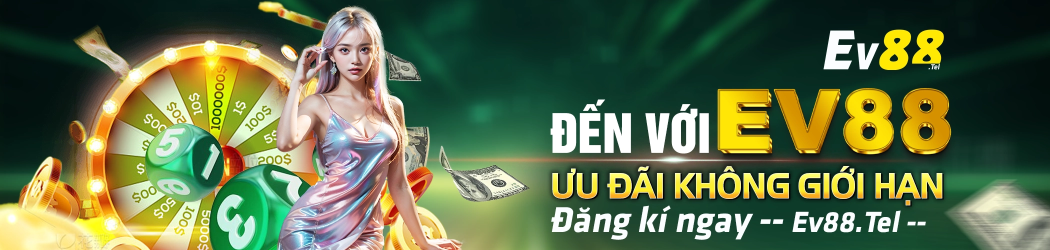 EV88.COM NHÀ CÁI CÁ CƯỢC #1 CHÂU Á - Đăng Nhập Nhận 8888K 189 banner EV88