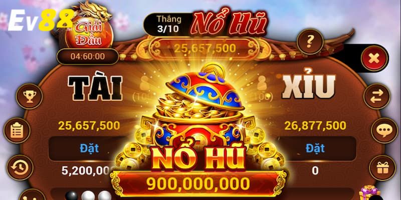 Chơi Nổ Hũ Tài Xỉu Trên EV88 - Mẹo Nổ Hũ Jackpot Khủng 3 Chiến Thuật Và Mẹo Chơi Nổ Hũ Tài Xỉu Ev88 Hiệu Quả